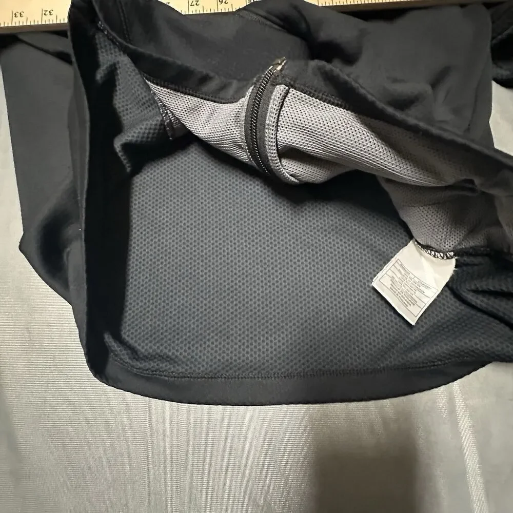 Nike Sphere Sweatshirt Womens Large Full Zip Black Athletic Lightweight Gym